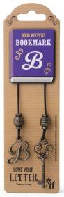 Book Keepers zakładka do książki litera B. Wydawca: IF. Dadada.pl Opakowanie Book Keepers zakładka do książki litera B