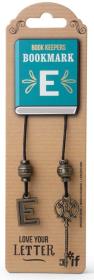 Book Keepers zakładka do książki litera E. Wydawca: IF. Dadada.pl Opakowanie Book Keepers zakładka do książki litera E