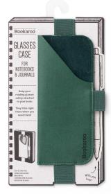 Opakowanie Bookaroo Glasses case uchwyt na okulary zielony