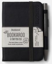 Opakowanie Bookaroo Notatnik A7 z długopisem - czarny