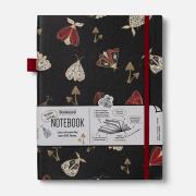 Opakowanie Bookaroo Notatnik Journal duży - Ćmy