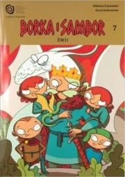 Okładka książki Borka i Sambor T.7 Żmij