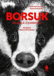 Borsuk. Władca ciemności. Autor: Paweł Średziński, Kowalczyk Rafał. Dadada.pl Okładka książki Borsuk. Władca ciemności