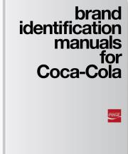 Okładka książki Brand Identification Manuals for Coca-Cola