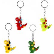 Opakowanie Brelok dinozaur gumowy (12szt)