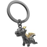 Opakowanie Brelok do kluczy 3D czarny smok
