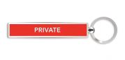 Opakowanie Brelok do kluczy Private Prywatne Show Offs Keys
