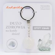 Opakowanie Brelok Dużo zdrowia czysty kwarc