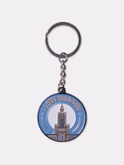 Opakowanie brelok I LOVE WARSAW / PAŁAC KULTURY I NAUKI