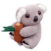 Opakowanie Brelok koala z gałęzią szary 12cm