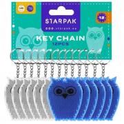 Opakowanie Brelok odblaskowy Sowa 7cm (12szt)