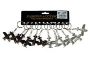 Opakowanie Brelok samolot metalowy (12szt)