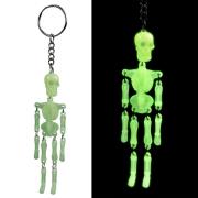 Brelok świecący w ciemności kościotrup. Wydawca: ARPEX. Dadada.pl Opakowanie Brelok świecący w ciemności kościotrup