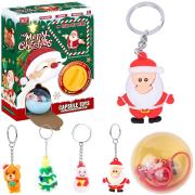 Breloki świąteczne kapsuły dystrybutor. Wydawca: Trifox. Dadada.pl Opakowanie Breloki świąteczne kapsuły dystrybutor