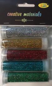 Opakowanie Brokat hologramowy 9g 5 kolorów