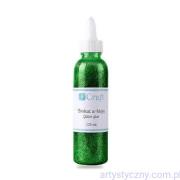 Opakowanie Brokat w kleju zielony 120ml