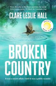 Broken Country wer. angielska. Autor: Clare Leslie Hall. Dadada.pl Okładka książki Broken Country wer. angielska