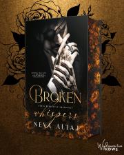 Broken Whispers (ilustrowane brzegi). Autor: Altaj Neva. Dadada.pl Okładka książki Broken Whispers (ilustrowane brzegi)