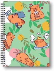 Opakowanie Brulion A5/80K kratka Kapibara łąka PENMATE