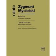 Okładka książki Brzezina nuty na sopran i fortepian