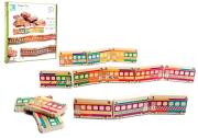 Opakowanie BS toys drewniany pociąg domino