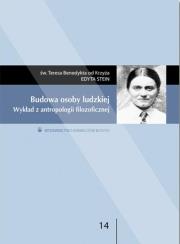Budowa osoby ludzkiej. Autor: św. Teresa Benedykta od Krzyża (Edyta Stein). Dadada.pl Okładka książki Budowa osoby ludzkiej