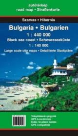 Okładka książki Bułgaria 1 : 440000 Mapa samochodowa