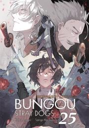 Bungou Stray Dogs. Tom 25. Autor: Kafka Asagiri, Sango Harukawa. Dadada.pl Okładka książki Bungou Stray Dogs. Tom 25