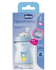 Butelka plastikowa NaturalFeeling nieb 250ml 2m+. Wydawca: Chicco. Dadada.pl Opakowanie Butelka plastikowa NaturalFeeling nieb 250ml 2m+