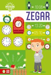 Okładka książki Bystrzak. Zegar