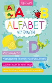Okładka książki Bystrzaki. Alfabet. Karty edukacyjne