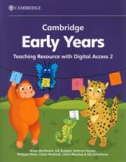 Okładka książki Cambridge Early Years Teaching Resource with Digital Access 2