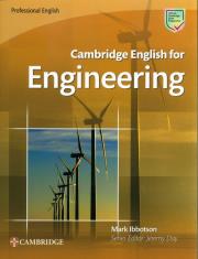 Cambridge English for Engineering. Autor: Ibbotson Mark. Dadada.pl Okładka książki Cambridge English for Engineering
