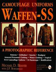Camouflage Uniforms of the Waffen-SS. Autor: Michael Beaver. Dadada.pl Okładka książki Camouflage Uniforms of the Waffen-SS