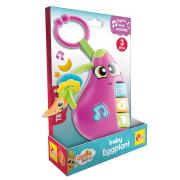 Okładka książki Carotina Baby Zabawka elektroniczna z grzechotką Bakłażan