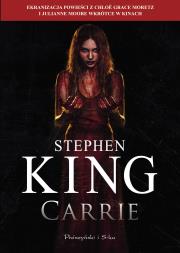Carrie. Duże Litery. Autor: King Stephen. Dadada.pl Okładka książki Carrie. Duże Litery