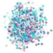 Cekiny opalizujące śnieżynki 20g pastel. Wydawca: Dalprint. Dadada.pl Opakowanie Cekiny opalizujące śnieżynki 20g pastel