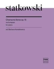 Okładka książki Chansons libres op. 15
