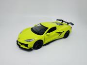 Opakowanie Chevrolet Corvette C8 Żółty światło+dźwięk
