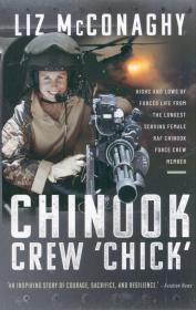 Chinook Crew 'Chick'. Autor: McConaghy Liz. Dadada.pl Okładka książki Chinook Crew 'Chick'