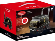 Chodzik-jeździk Wagonik lokomotywy retro. Wydawca: Maksik. Dadada.pl Opakowanie Chodzik-jeździk Wagonik lokomotywy retro