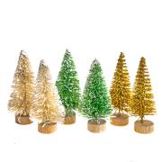 Choinki dekoracyjne 6,5cm 6szt. Wydawca: Dalprint. Dadada.pl Opakowanie Choinki dekoracyjne 6,5cm 6szt