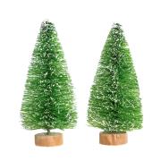 Choinki dekoracyjne 8cm zielone 2szt. Wydawca: Dalprint. Dadada.pl Opakowanie Choinki dekoracyjne 8cm zielone 2szt