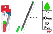 Opakowanie Cienkopis 0.4mm zielone jabłuszko (12szt)