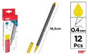 Opakowanie Cienkopis 0.4mm żółty (12szt)