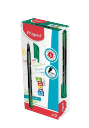 Cienkopis Graph Peps deco zielony (12szt) MAPED. Wydawca: Maped. Dadada.pl Opakowanie Cienkopis Graph Peps deco zielony (12szt) MAPED