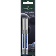 Opakowanie Cienkopis kulkowy niebieski 2szt FABER CASTELL