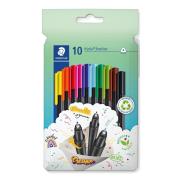 Cienkopis Triplus 10 kolorów 0,3mm. Wydawca: STAEDTLER. Dadada.pl Opakowanie Cienkopis Triplus 10 kolorów 0,3mm
