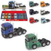 Ciężarówka metalowa z napędem MIX. Wydawca: Trifox. Dadada.pl Opakowanie Ciężarówka metalowa z napędem MIX