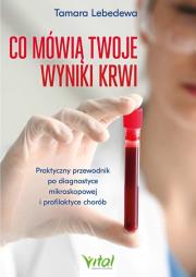 Okładka książki Co mówią twoje wyniki krwi. Praktyczny przewodnik po diagnostyce mikroskopowej i profilaktyce chorób